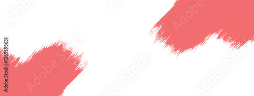 Abstract Grunge Brush Stroke Vector Background, Hand-Drawn Ink Texture, Artistic Paint Splatter Design, Rough Edges, Creative Border Illustration