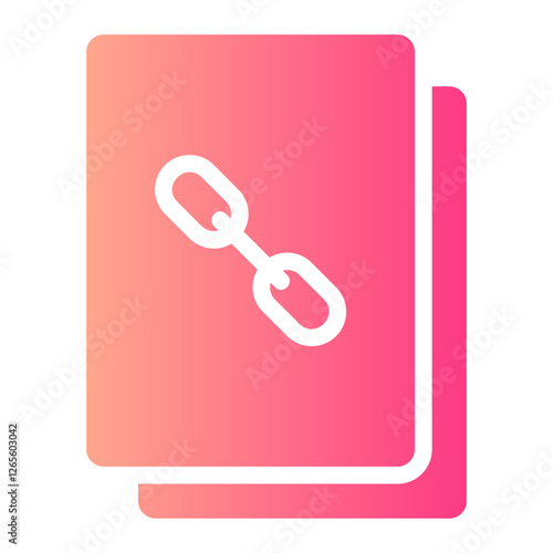 links gradient icon