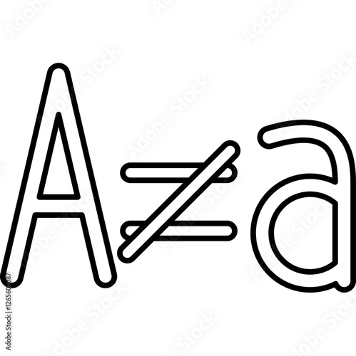 Case-Sensitive Icon