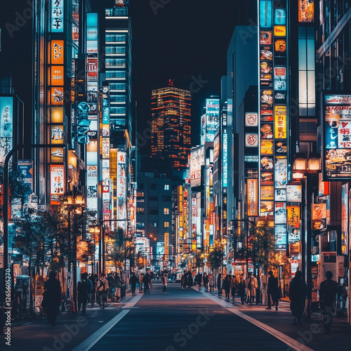 Neon Dreams: Tokyo After Dark, night traffic in hong kong