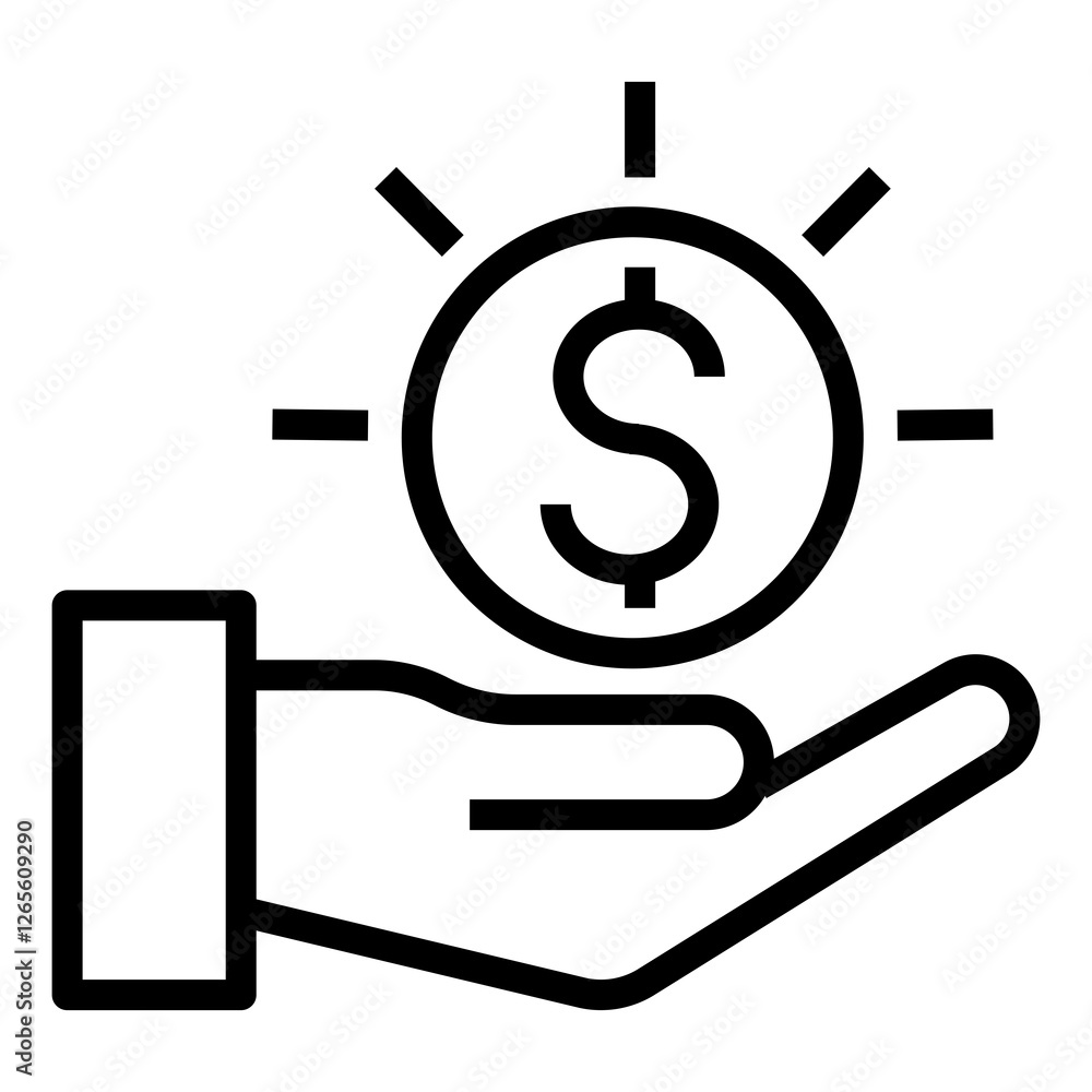 funding  vector icon
