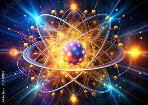 Berkelium Element: Atomic Structure, Properties & Long Exposure Animation (4K)