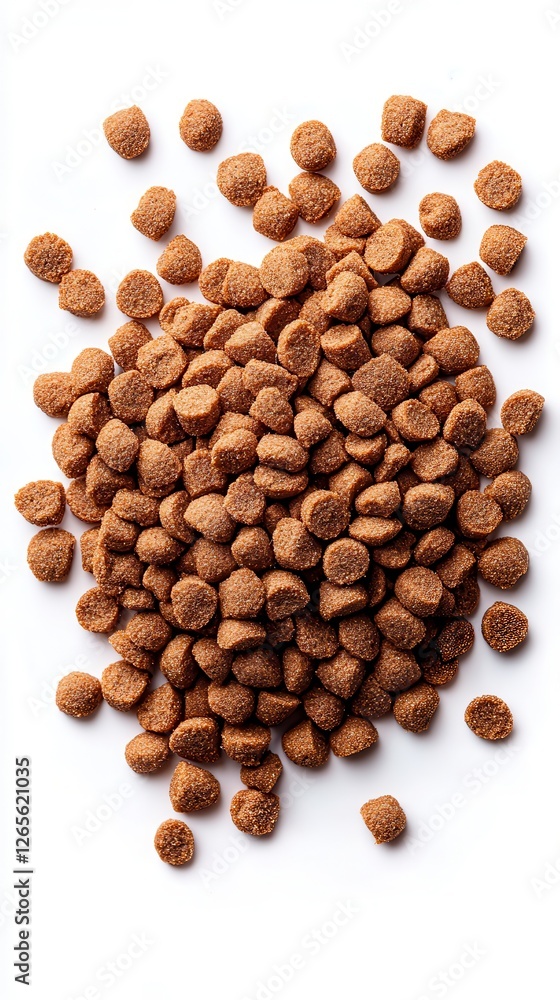 Cat Litter Filler on a White Background Suitable for Pet Owners and Cat Lovers. Generative AI Cat Litter Filler on a White Background Suitable for Pet Owners and Cat Lovers. Generative AI