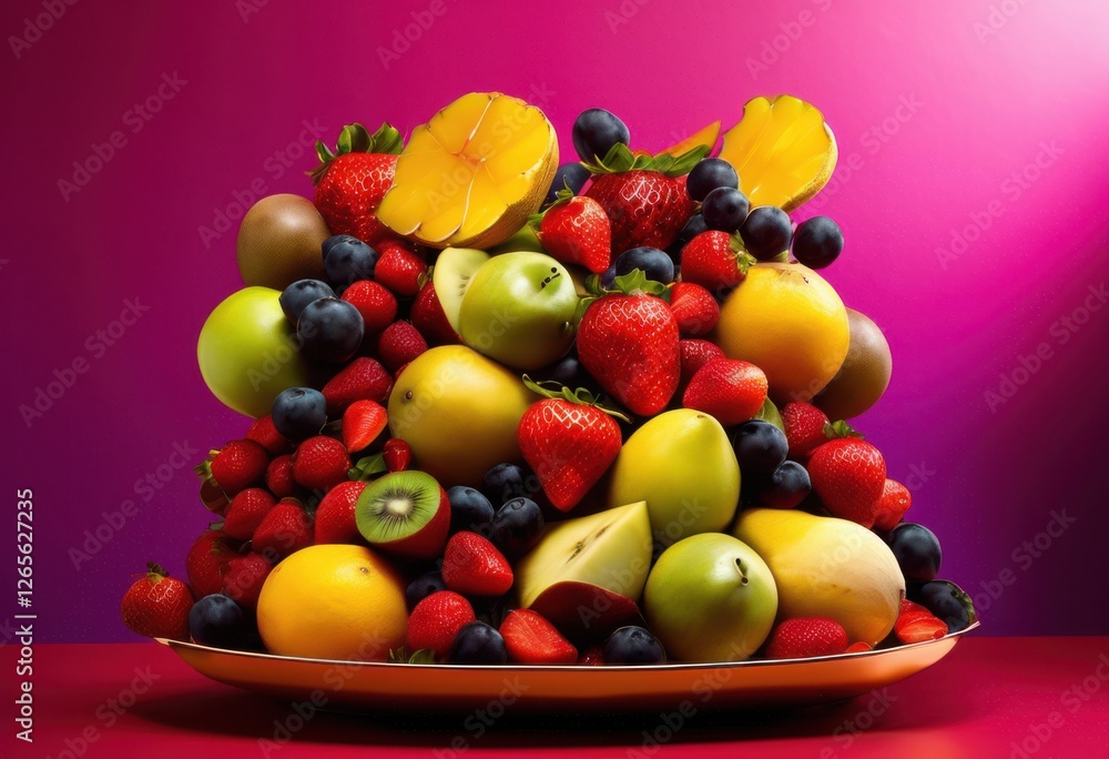 gravity defying fruit arrangement featuring bold colors intricate shapes stunning visual appeal, composition, design, fruits, healthy, juicy, exotic gravity defying fruit arrangement featuring bold colors intricate shapes stunning visual appeal, composition, design, fruits, healthy, juicy, exotic
