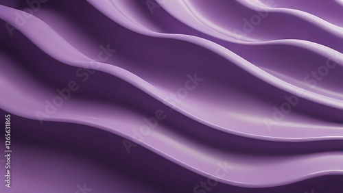 Wallpaper Mural Abstract purple waves, flowing fabric texture background. Ideal for design, websites, presentations. Torontodigital.ca