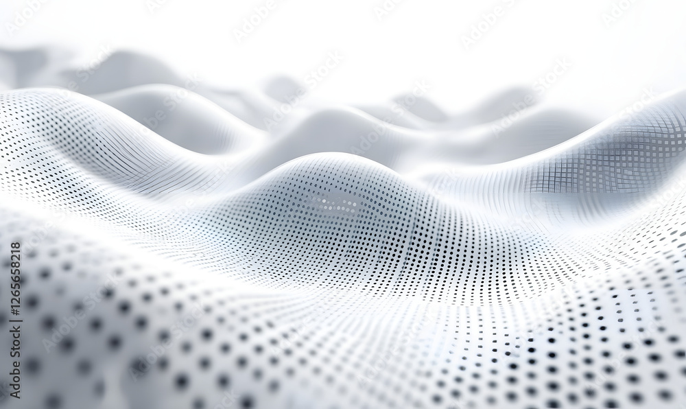 Abstract Wave Pattern: Digital Art Design Abstract Wave Pattern: Digital Art Design