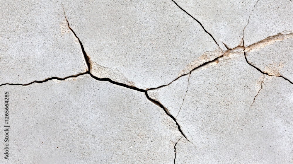 Obraz premium Textured Gray Canvas with Subtle Variations and Cracked Patterns