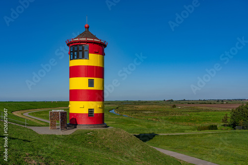Der berühmte Pilsumer Leuchtturm