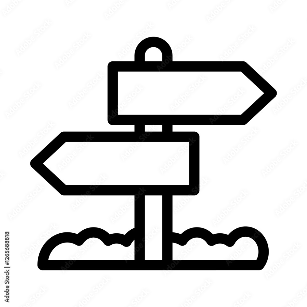 Sign Place Icon Vector From Camping and Adventure Set Sign Place Icon Vector From Camping and Adventure Set
