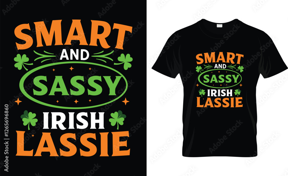Saint Patrick's Day Smart Sassy Irish Lassie Women Tank Top T-shirt
Saint Patrick's Day Smart Sassy Irish Lassie Women Tank Top T-shirt