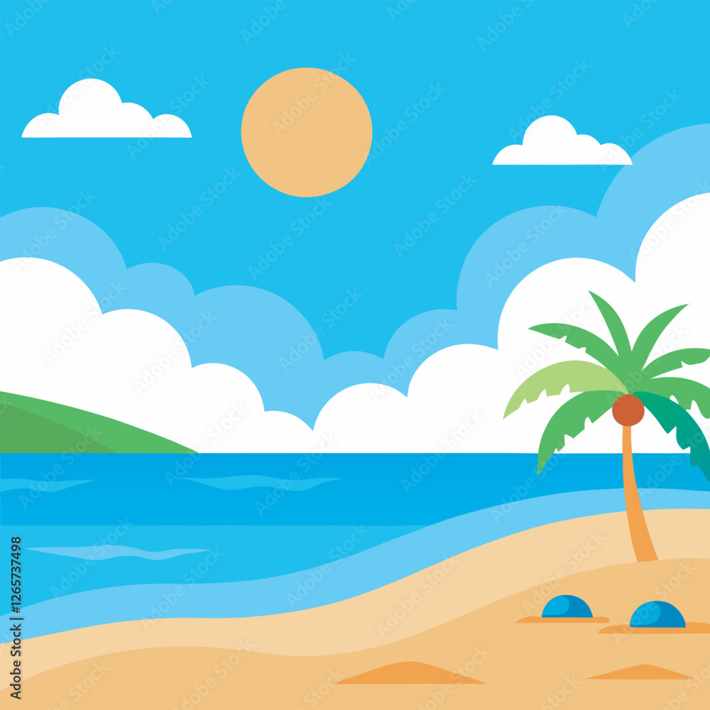 Beach Background Beach Background