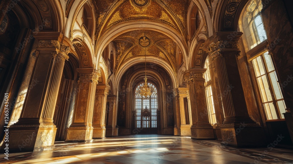 Fototapeta premium The Hungarian Parliament Building (Hungarian: Országház [ˈorsaːkhaːz], which translates to 