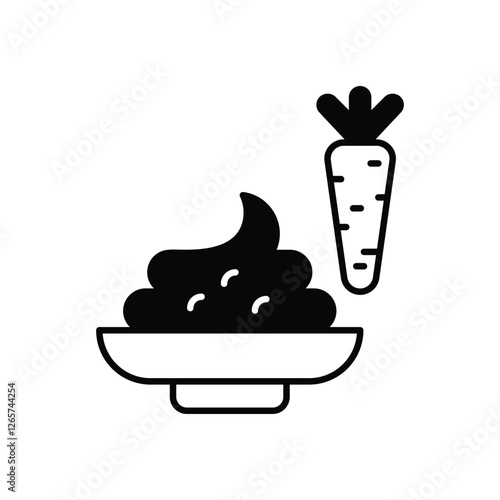 wasabi  vector icon stock illustration