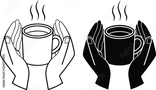 Warmth, Comfort, Hot Drink, Hands Holding Mug, Coffee, Tea, Beverage, Cup, Care, Relaxation