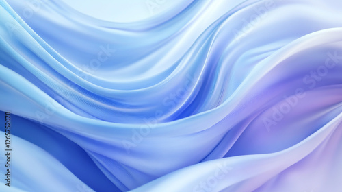 Wallpaper Mural Vibrant purple waves blend seamlessly in an abstract digital art composition abstract purple and violet gradient background with dynamic flowing waves and smooth color transitions for modern design pr Torontodigital.ca