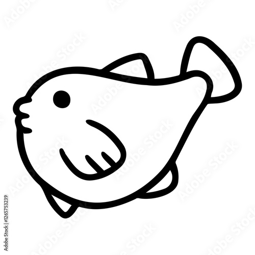 fish line icon
