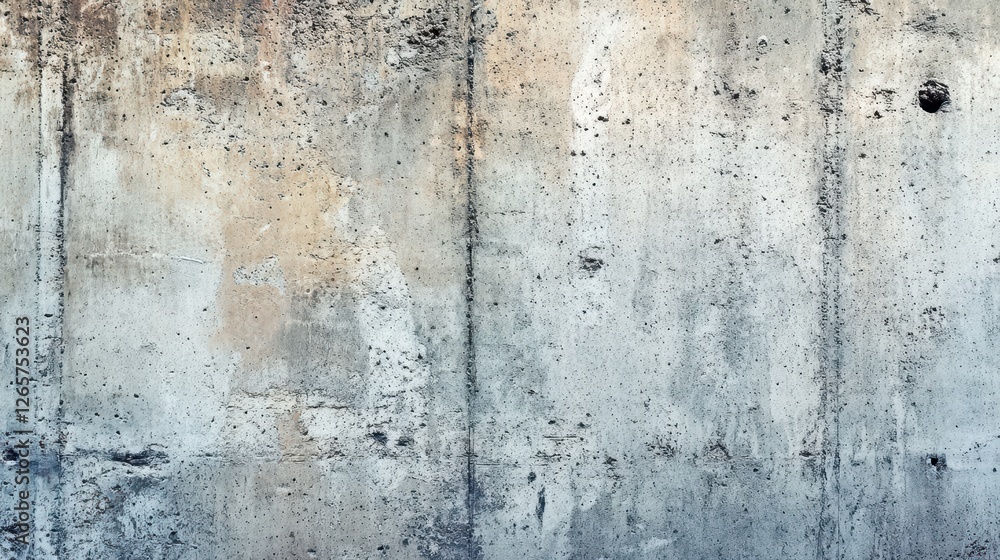 A textured concrete wall showcasing an array of muted gray and beige tones, creating an industrial and modern aesthetic. A textured concrete wall showcasing an array of muted gray and beige tones, creating an industrial and modern aesthetic.