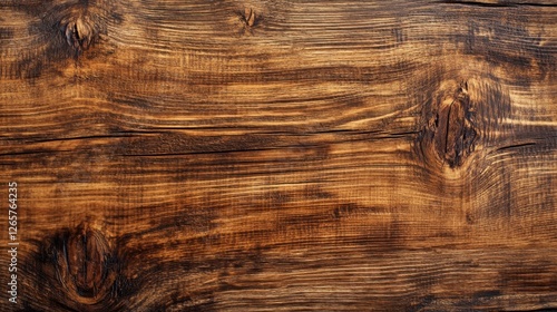 Wallpaper Mural A close-up of a beautifully textured dark wooden surface, showcasing its natural grain patterns and warm hues. Torontodigital.ca