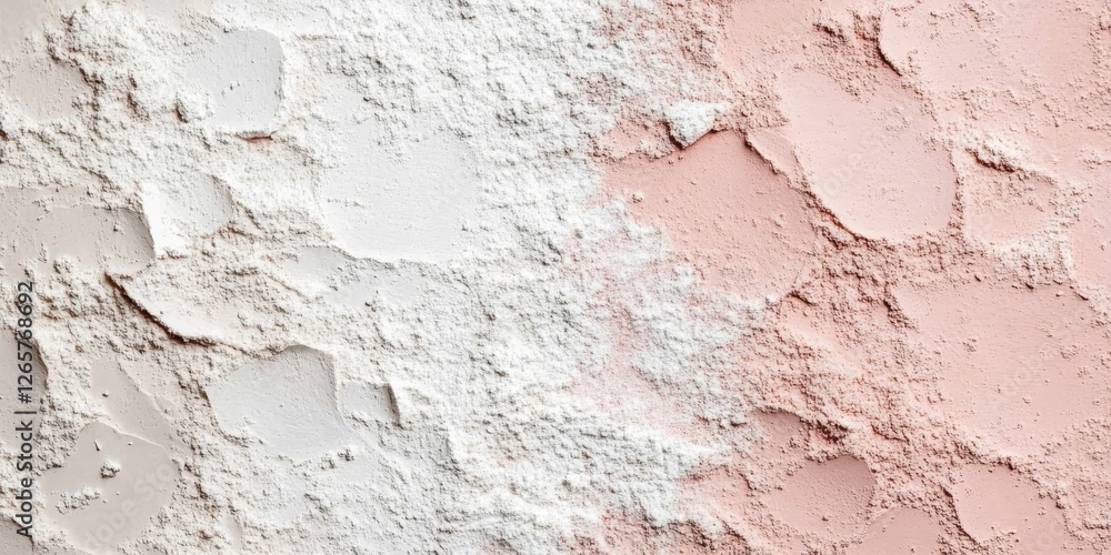 An abstract background featuring soft overlapping textures in shades of pink and white, resembling a powdery surface An abstract background featuring soft overlapping textures in shades of pink and white, resembling a powdery surface