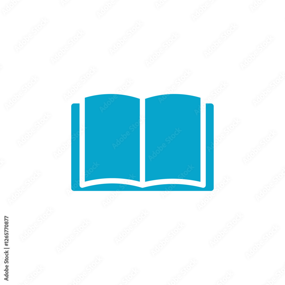 book icon Simple thin line stroke vector book icon Simple thin line stroke vector