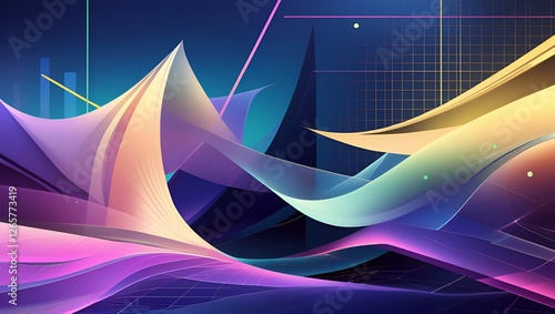 abstract blue background