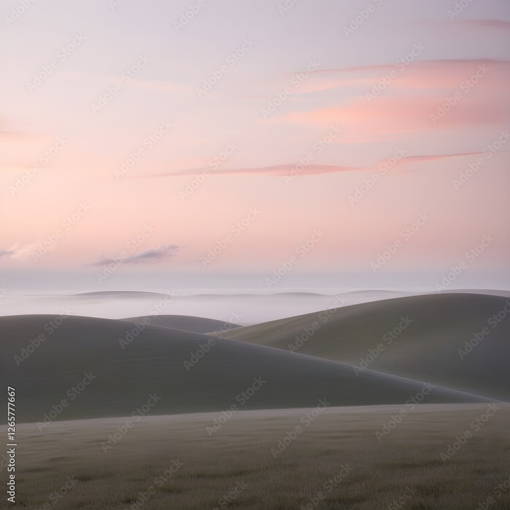 Obraz premium sunrise over the mountains