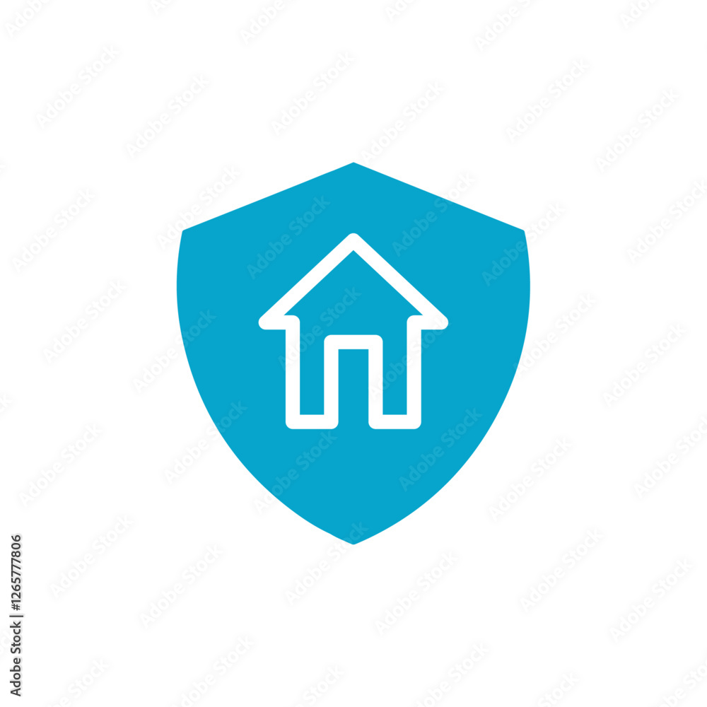 safe house icon Simple thin line stroke vector safe house icon Simple thin line stroke vector
