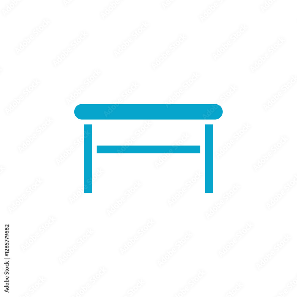 table icon Simple thin line stroke vector table icon Simple thin line stroke vector