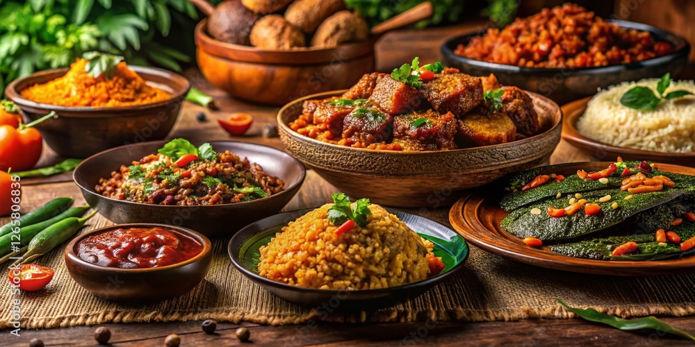 Ghanaian Food: Low-Light Culinary Delight - Jollof Rice, Fufu, Banku & More Ghanaian Food: Low-Light Culinary Delight - Jollof Rice, Fufu, Banku & More