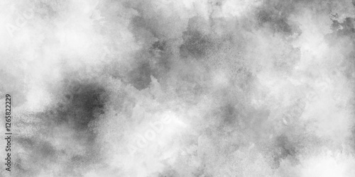 abstract black grunge texture background, black smoke on white background, abstract gray background soft white watercolor grunge texture, Black powder explosion on white background.