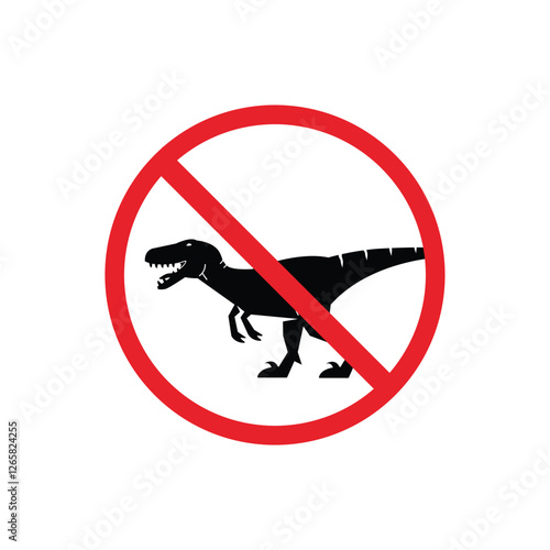 prohibited and dangerous signs. raptor danger. it is forbidden to bring raptor