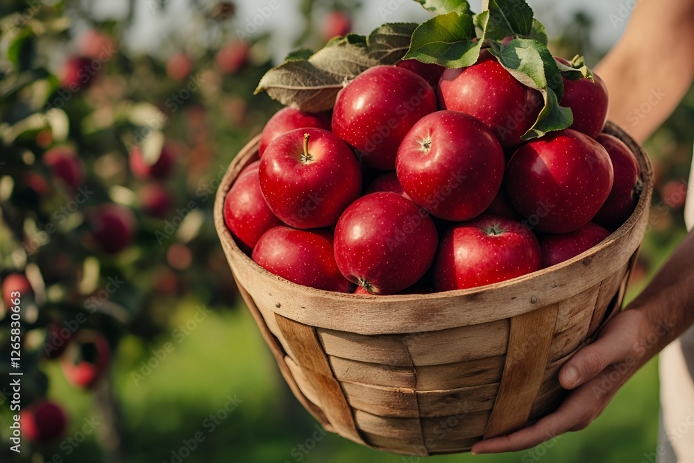 Farmers are busy harvesting fresh, juicy apples in a vibrant orchard bathed in sunshine, celebrating the beauty of the autumn season. Generative AI Farmers are busy harvesting fresh, juicy apples in a vibrant orchard bathed in sunshine, celebrating the beauty of the autumn season. Generative AI
