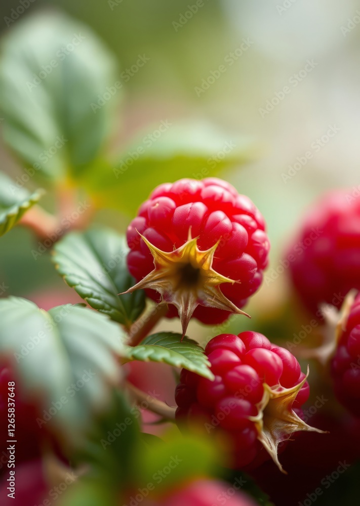 Fresh raspberries close-up macro photography shallow depth of field bokeh red bokeh abstract background glow design light texture effect sparkle Fresh raspberries close-up macro photography shallow depth of field bokeh red bokeh abstract background glow design light texture effect sparkle
