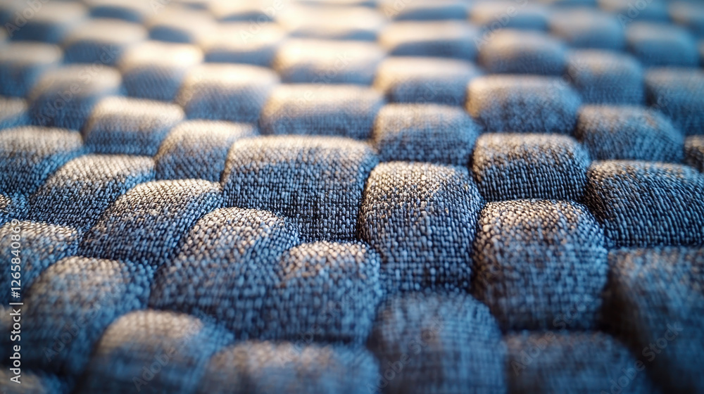 Fototapeta premium Intricate textured fabric weave showcasing soft shadows and detail for textile design