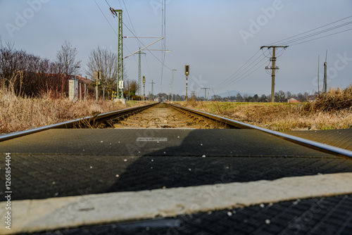 Die Bahnstrecke nach Freilassing photo