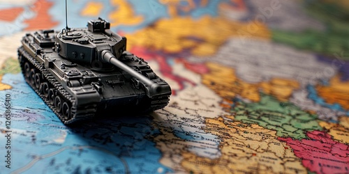  tank on map of europe 