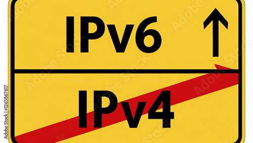 IPv6 Transition illustration – The Future of Internet Protocols Over IPv4, IPv6, IPv4, IPv6 vs IPv4, internet protocol, IP address, network transition, IPv6 adoption, IPv6 benefits, IPv4 exhaustion.