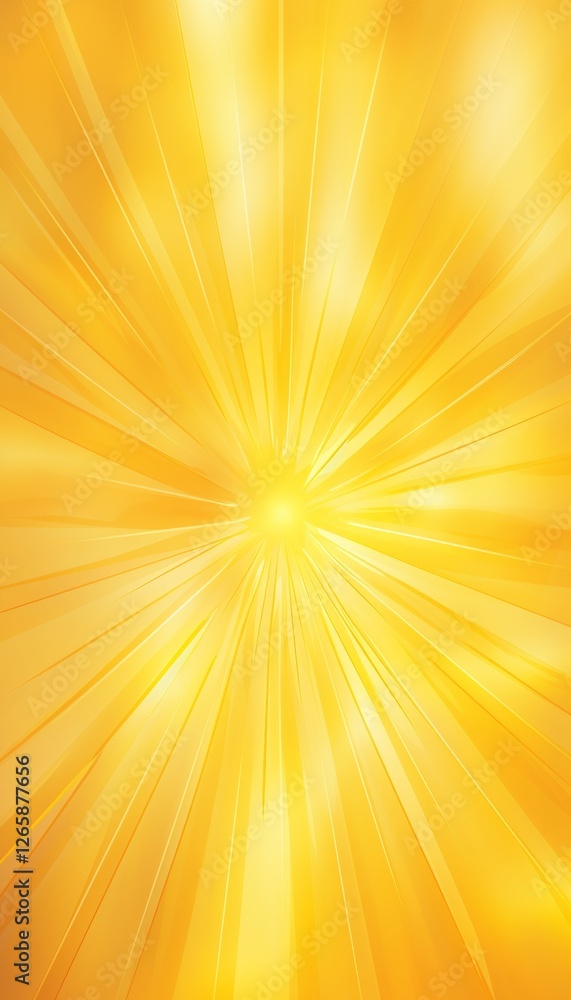 Obraz premium Abstract background featuring gold and yellow sun rays symbolizing the vibrancy of spring sunshine