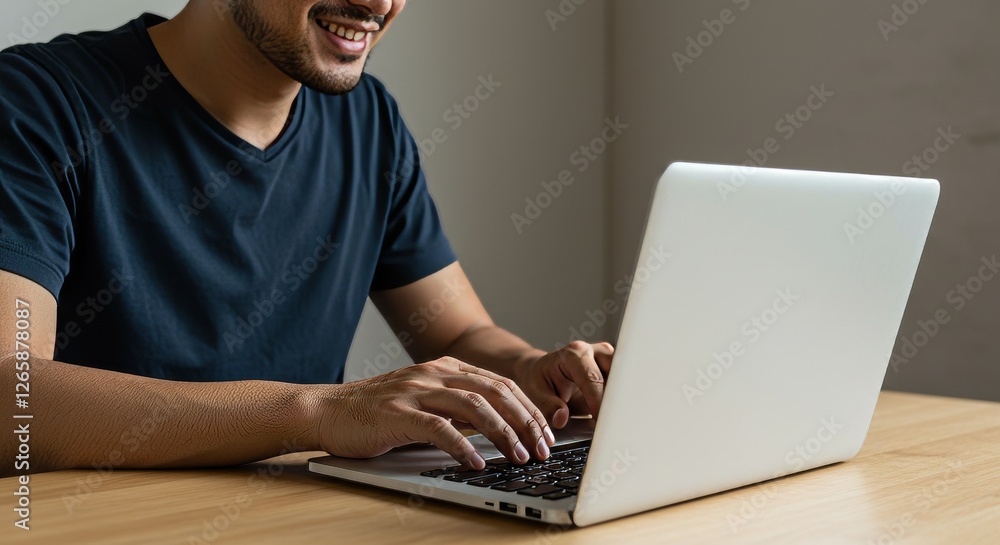 Business person, hands and laptop for planning, website design and marketing research in office or workspace. Worker, graphic designer or person typing on computer keyboard for social media search
Business person, hands and laptop for planning, website design and marketing research in office or workspace. Worker, graphic designer or person typing on computer keyboard for social media search