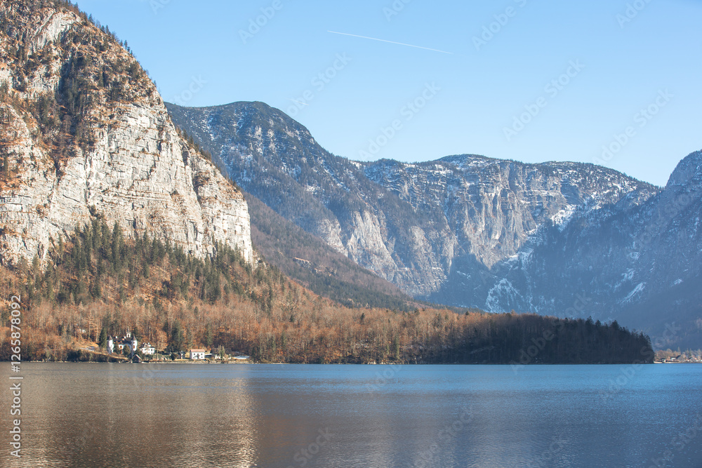 Fototapeta premium lake in the mountains