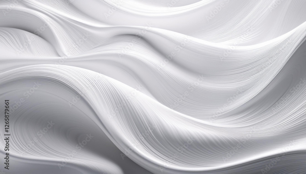 fluid white abstract elegant flowing curves of pearlescent white create a sophisticated and calming abstract design perfect for backgrounds presentations fluid white abstract elegant flowing curves of pearlescent white create a sophisticated and calming abstract design perfect for backgrounds presentations