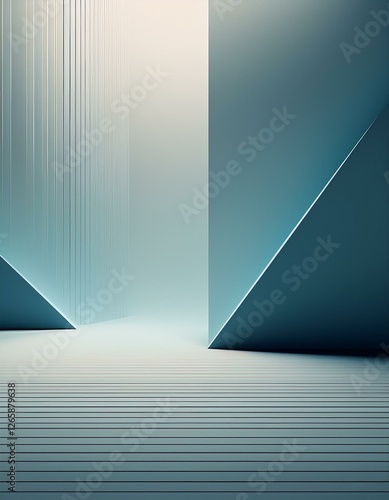 Diseño Minimalista con Líneas Limpias y Espacio Negativo – Elegancia y Simplicidad