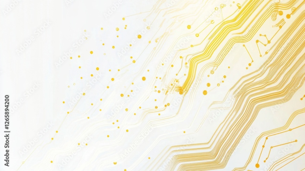 Tech pattern design digital space graphic art modern background abstract view yellow and white concept Tech pattern design digital space graphic art modern background abstract view yellow and white concept