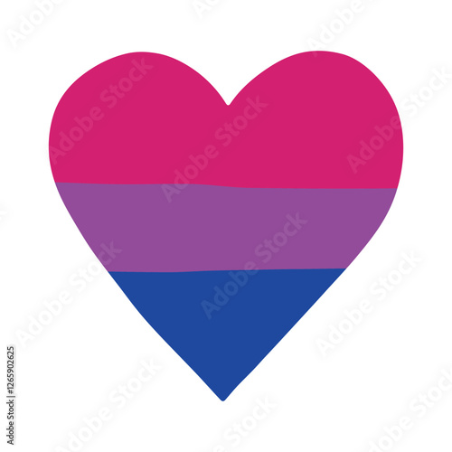 Colorful heart shape Bisexual pride flag Happy pride day LGBTQ community Pride Month Vector hand drawn doodle for posters, stickers, logo, cards Free Download Colorful heart shape Bisexual pride flag Happy pride day LGBTQ community Pride Month Vector hand drawn doodle for posters, stickers, logo, cards - GFXLoad