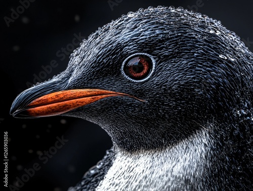 Ultra-Realistic Penguin Icon in 3D