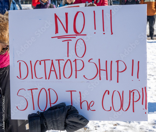 Stop Coup Save Democracy Promote Diversity