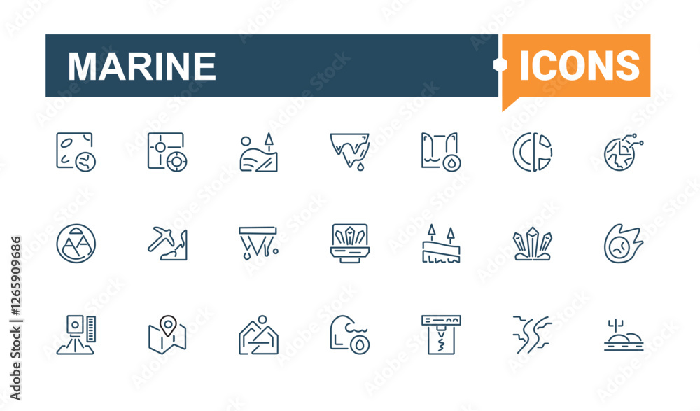 Marine isolated icon set. Includes icons for ship, ocean, wheel, vessel, sea, rope, eel, compass. Minimal linear icons. Editable stroke. Vector illustration. Marine isolated icon set. Includes icons for ship, ocean, wheel, vessel, sea, rope, eel, compass. Minimal linear icons. Editable stroke. Vector illustration.
