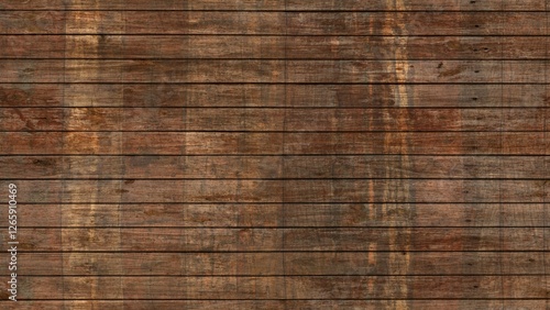 This image features a set of horizontal wooden planks in warm, weathered tones that evoke a rustic atmosphere.