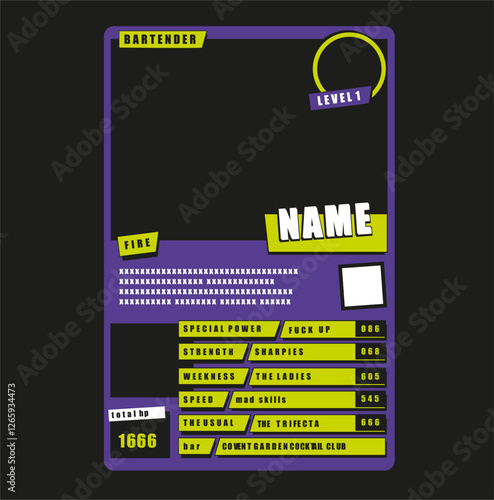trading card
