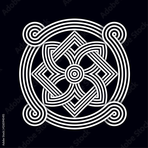 Georgian traditional ornaments	
